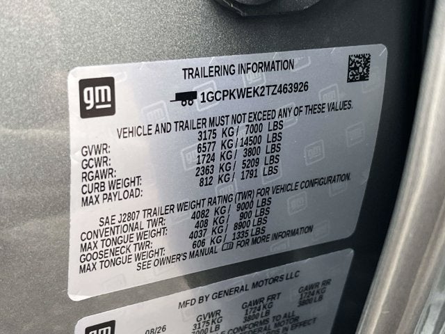 2026 Chevrolet Silverado 1500 RST