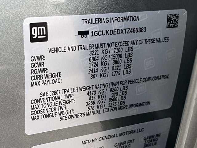 2026 Chevrolet Silverado 1500 LT