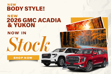 2026 GMC Acadia & Yukon 